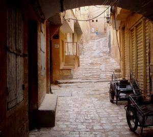 Ruelle de vieux quartier de Ghardaia
