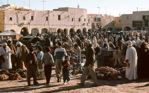 Le Souk de Ghardaia en 1990