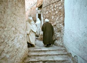 Ruelles de Ghardaia en 1980