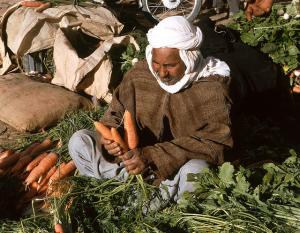 Marchand de légumes à Ghardaia