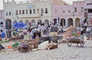 Marché de fruits et légumes à Ghardaia