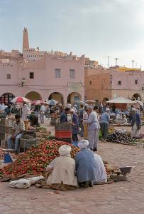 Marché de légumes à Ghardaia