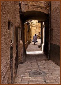 Ruelle d'un ancien quartier à Ghardaia