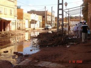 Innondations d'Octobre 2008 à El Atteuf (Ghardaia)
