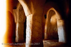 Intérieur d'un Ksar à Ghardaia