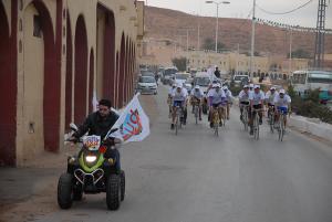Cyclisme en ville (Ghardaia)