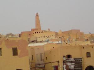 Le minaret de la Grande Mosquée de  Ghardaia