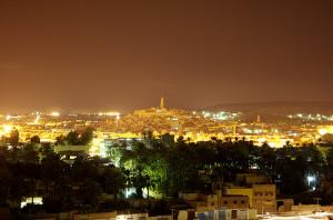 Ghardaïa vue nocturne