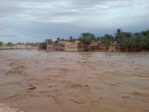 Tichrihine touchée par les inondations à Ghardaia