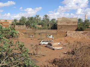Messah touchée par les inondations à Ghardaia