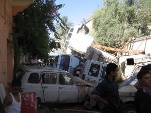 Un Quartier de Ghardaia touché par les Inondations