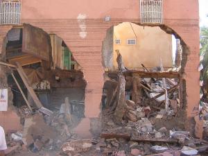 Un Quartier de Ghardaia touché par les Inondations