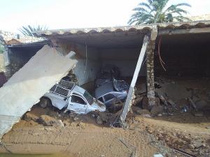Inondation dans la commune de Bounoura (Wilaya de Ghardaia)