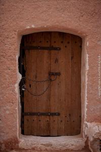 Porte d'une tour de Guet à Beni Isghen (Ghardaia)