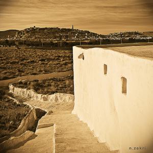 Beni-Isguen vue de la Mosquée du Cimetière (Ghardaia)