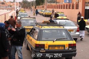 Station de taxis à Ghardaia