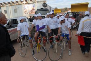 Compétition de Cyclisme à Ghardaia
