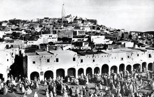 Panorama du Marche de Ghardaia