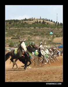 Cavaliers à la waada de Sebaa chiouk du 14 au 15 Mai 2008