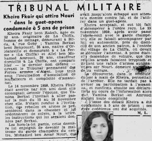 La Militante Kheira Fkair