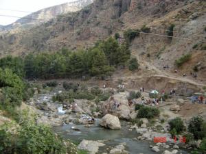 Paysage de Hammam Guergour, Sétif