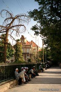Le square et la mairie, Sour el Ghozlane