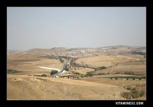 Ain Tolba au mileu de milliers d'hectares de cultures cerealières