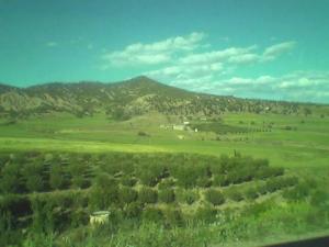 Vue sur la commune de Arris, Batna