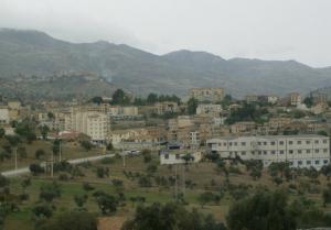 Vue sur la commune de Seddouk