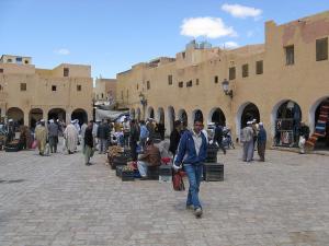 La Place du Marché à Ghardaia