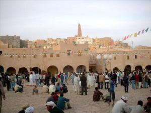 La Place du Marché à Ghardaia