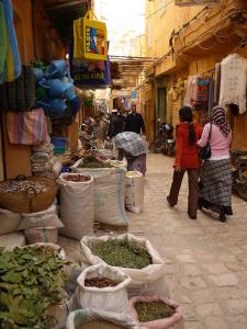 Rue Commerçante à Ghardaia