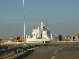 Architecture sur une allée de Ghardaia