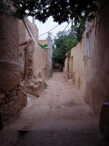 Une Palmeraie de Ghardaia, ruelle