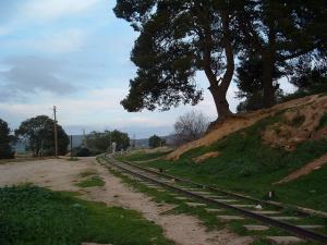 Zemmora des Hararta, la voie ferrée.