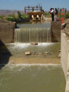 Travaux d'irrigation à Relizane