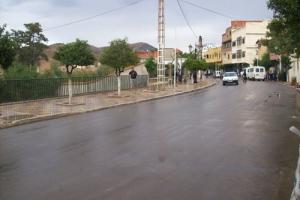 Boulevard du Centre ville à Relizane