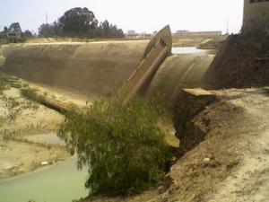 Mina, La Digue du Oued (Relizane)