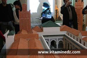 La Maquette de la Mederssa Tachfinia, reconstituée par Mr. Talhaoui Mohamed, spécialiste du langage ornemental arabo-mauresque