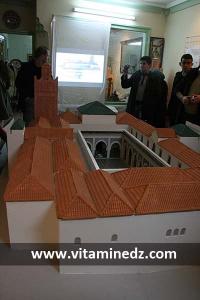 La Maquette de la Madrassa Techfiniya, reconstituée par Mr. Talhaoui Mohamed, spécialiste du langage ornemental arabo-mauresque
