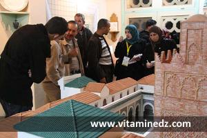 La Maquette de la Madrassa Techfiniya, reconstituée par Mr. Talhaoui Mohamed, spécialiste du langage ornemental arabo-mauresque