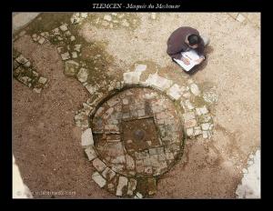 بحوث أثرية لمحاولة إعادة بناء الصحن الداخلي لجامع المشور