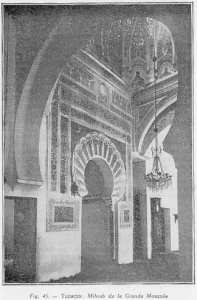 محراب الجامع الكبير لمدينة تلمسان