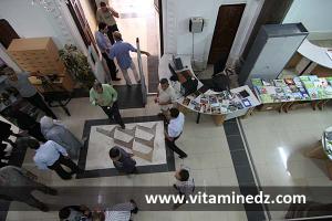 L\'église Saint Michel de Tlemcen aménagée en une jolie bibliothèque pour enfants.