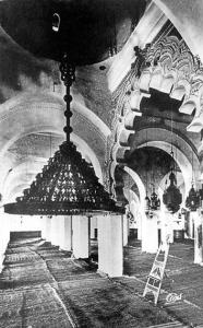 منظر داخلي للجامع الكبير بمدينة تلمسان