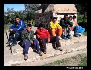 صورة لشباب قرية أحفير