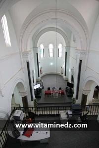 L'église Saint Michel de Tlemcen aménagée en une jolie bibliothèque pour enfants.