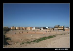 شارع العربي بن مهيدي بمدينة الحناية (ولاية تلمسان)