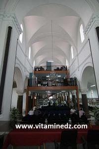 Festival culturel local, La lecture en fête organisé à Tlemcen du 15 au 25 Septembre 2011, à la bibliothèque d'état (Ancienne église Saint Michel)