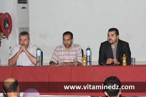 Festival culturel local, La lecture en fête organisé à Tlemcen du 15 au 25 Septembre 2011, à la bibliothèque d\'état (Ancienne église Saint Michel)